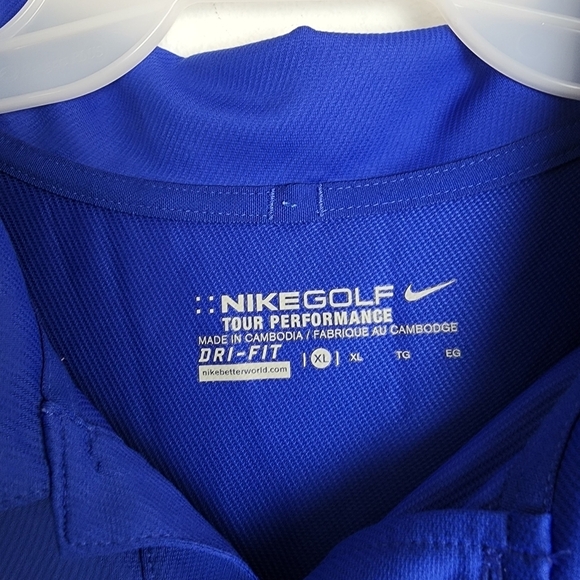 HOST PICK!!! Nike Golf Tour Performance Long Sleeve Men's Polo Size XL - Picture 3 of 5